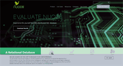 Desktop Screenshot of nuodb.com